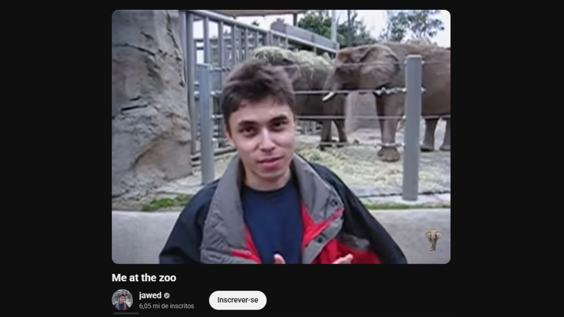 Há 21 anos, primeiro vídeo do YouTube inaugurava uma nova era da internet