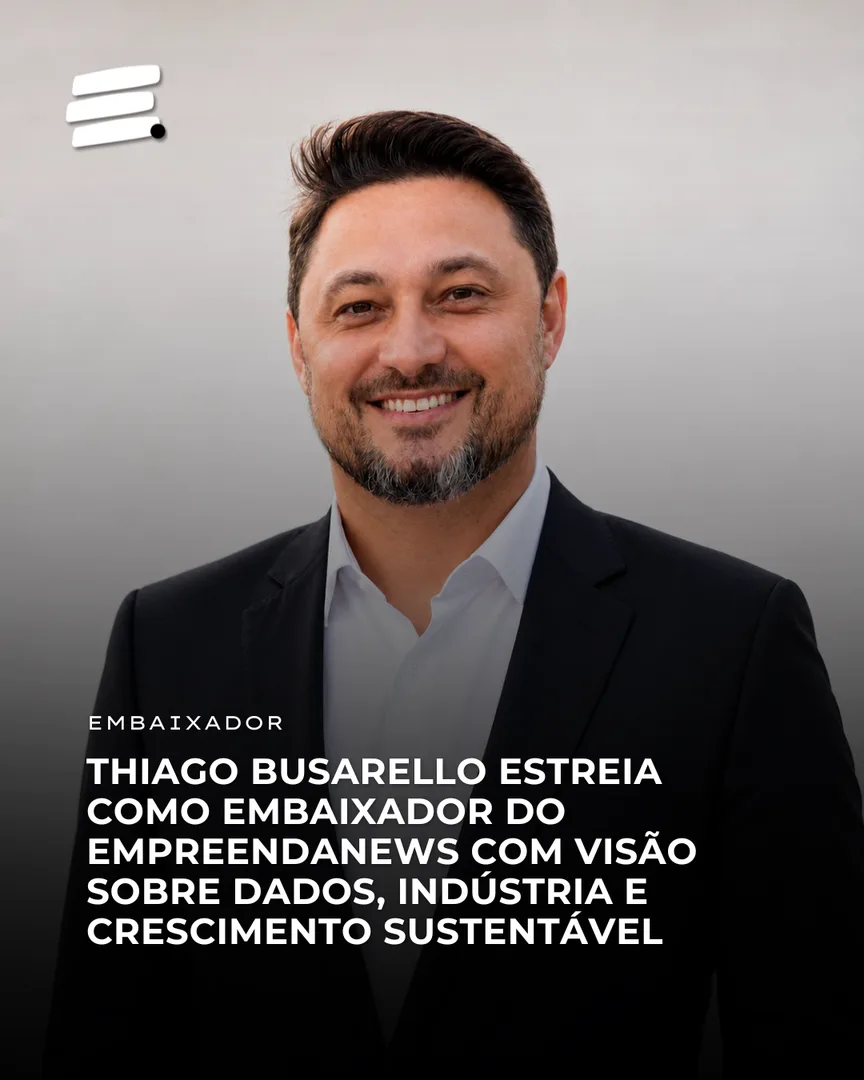 Thiago Busarello chega ao EmpreendaNews com visão sobre dados, indústria e crescimento sustentável
