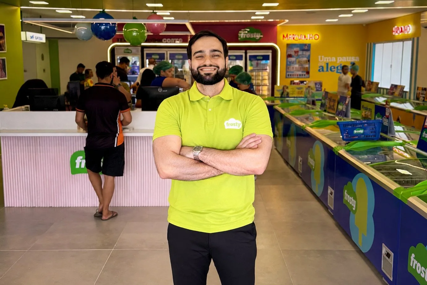 Jovem lidera expansão da Frosty, marca líder no Nordeste