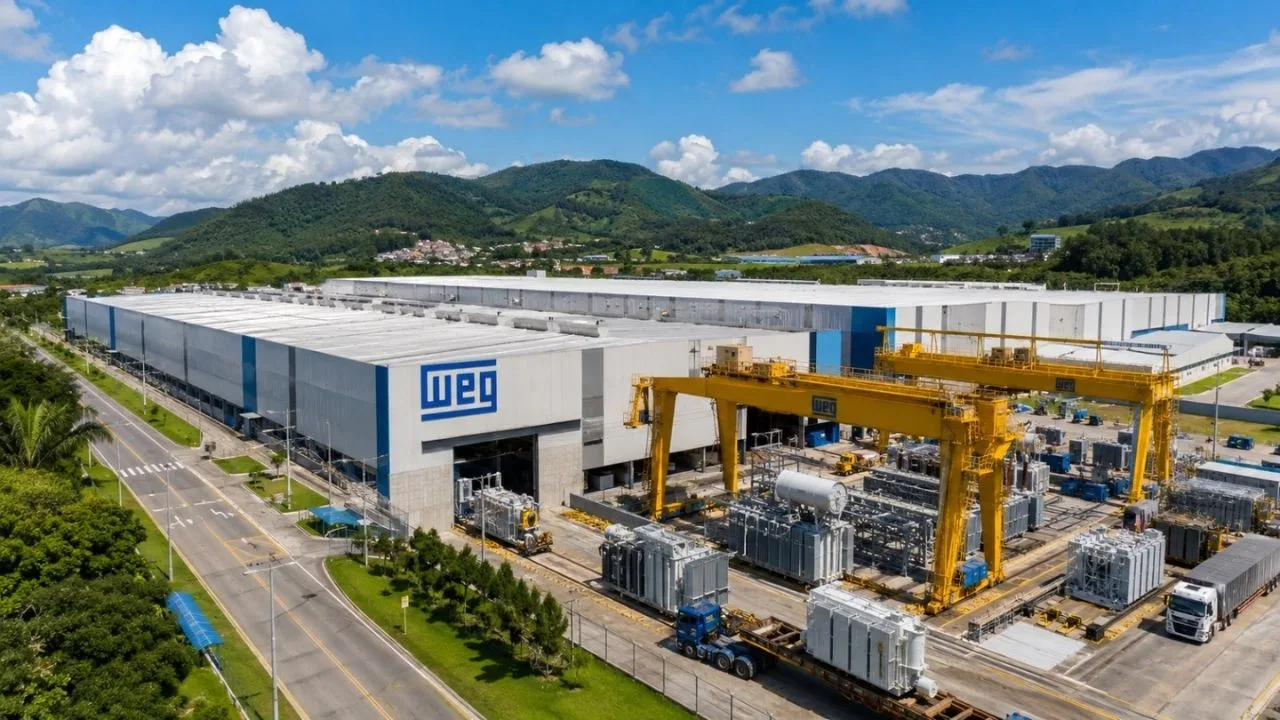 WEG investe R$ 900 milhões em nova fábrica em Guaramirim
