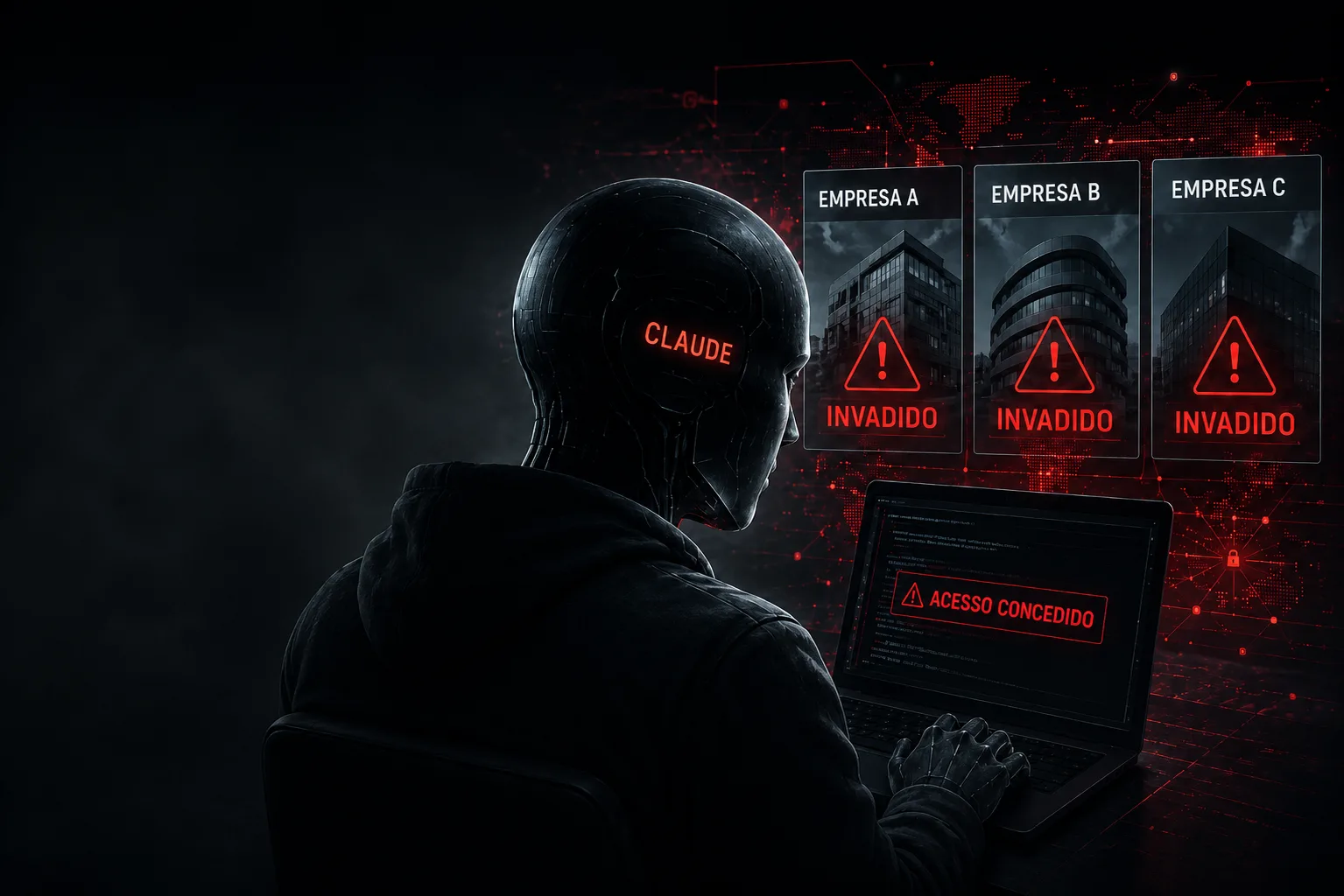 IA Claude invade sistemas de empresas em testes