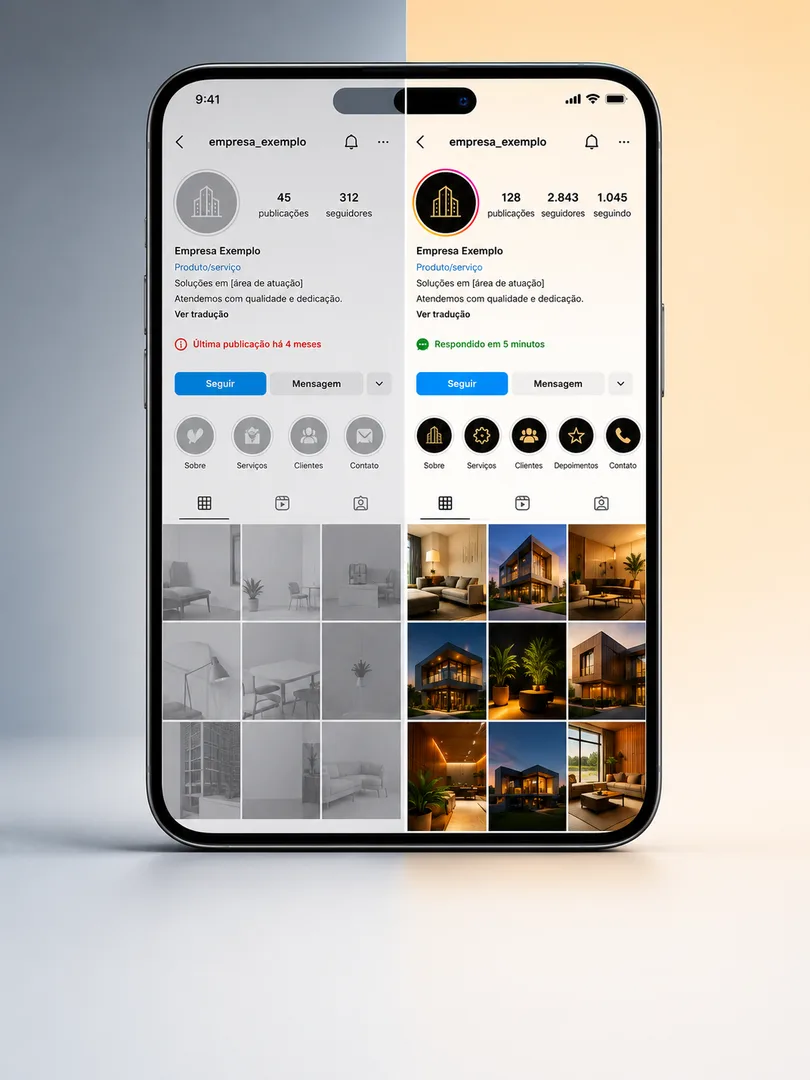 O novo cartão de visitas não é o site, é o Instagram