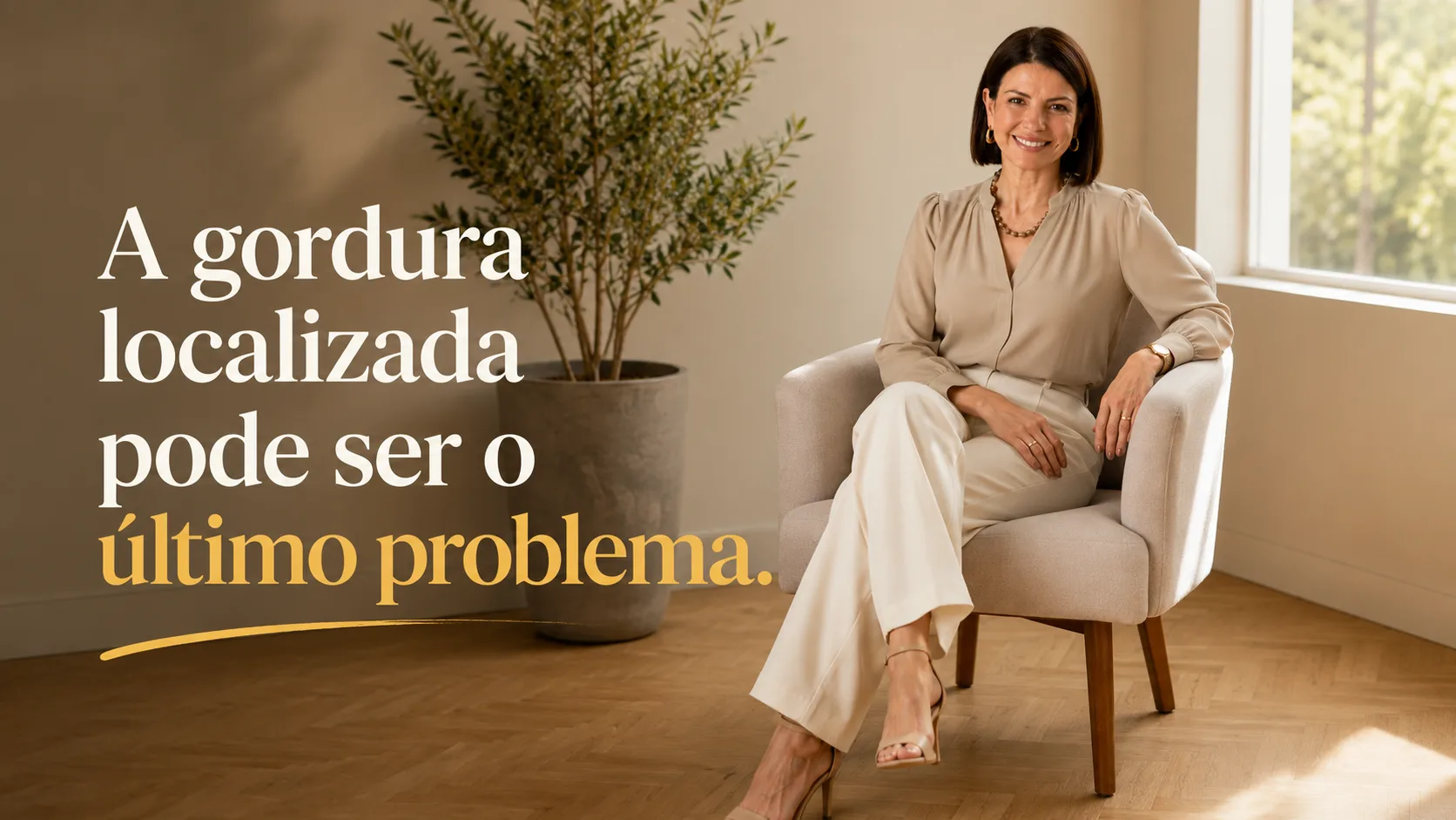 A gordura localizada pode ser o último problema.