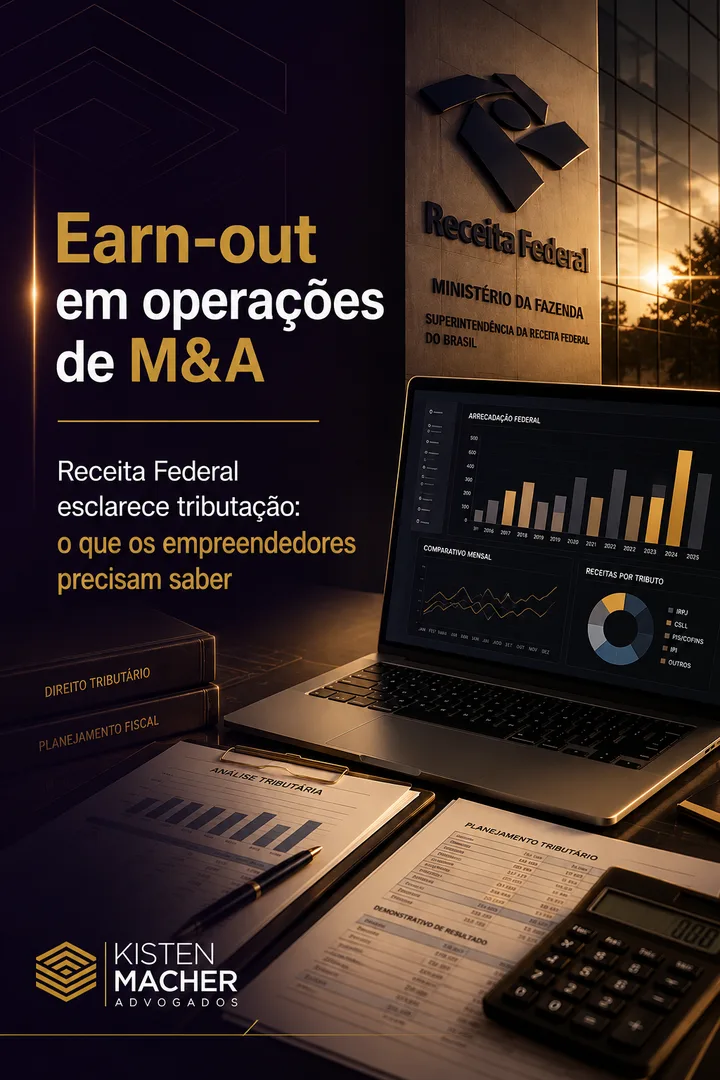 Receita Federal esclarece tributação do earn-out em operações de M&A
