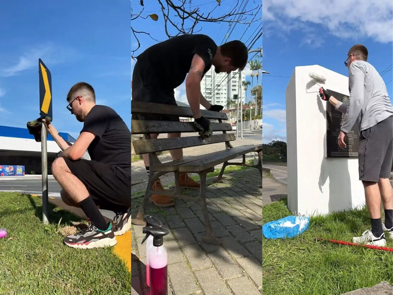 A história de Peter Pedro, o Gari Moderno de Blumenau