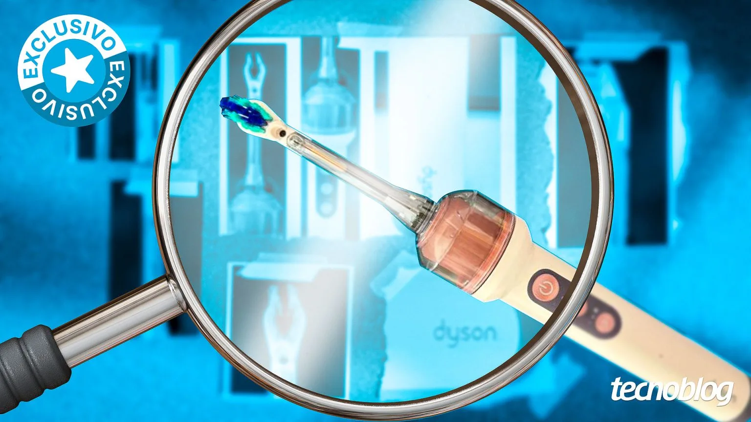 Dyson revela escova de dentes inteligente