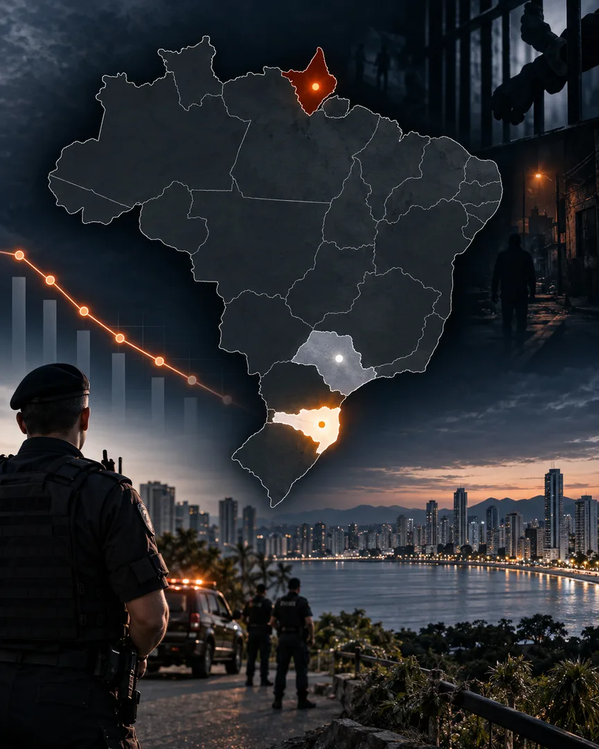 SC registra menor índice de mortes violentas do país