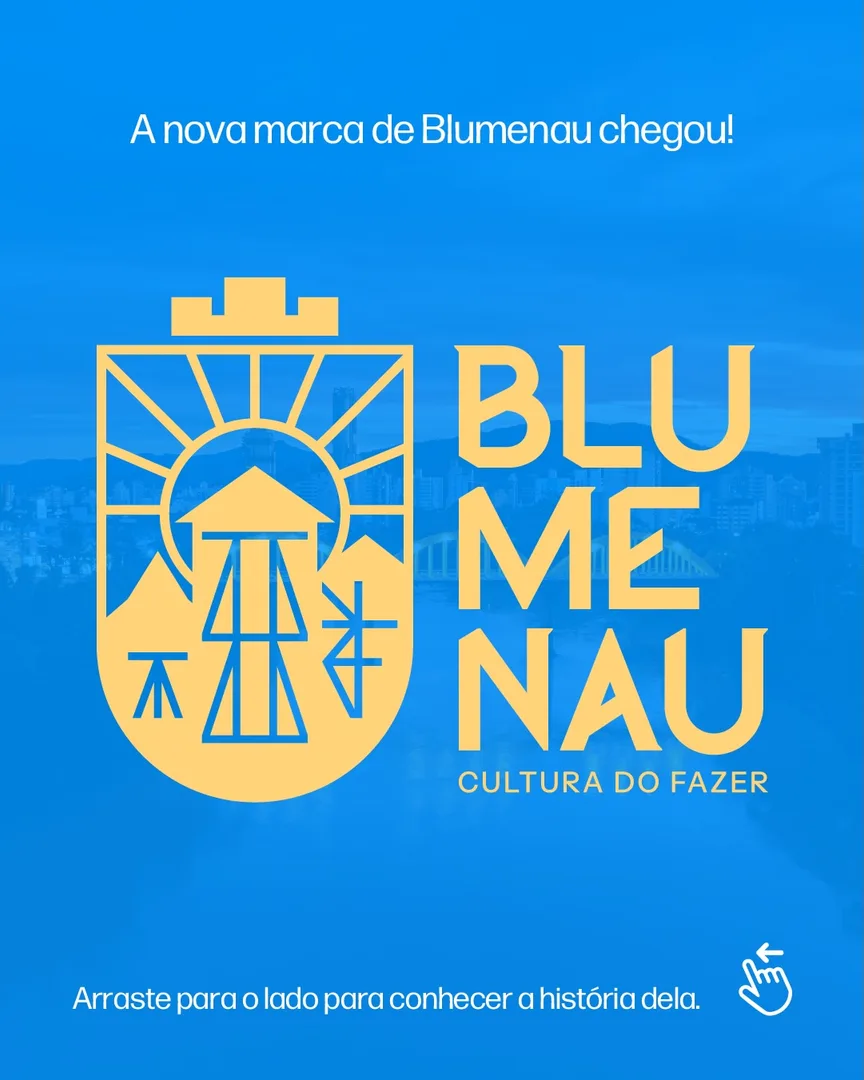Blumenau te ensinou hoje a ficar conhecido, sem saber
