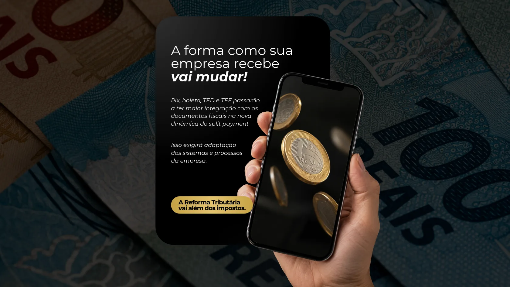 Split payment: Reforma Tributária mudará a forma de receber pagamentos.