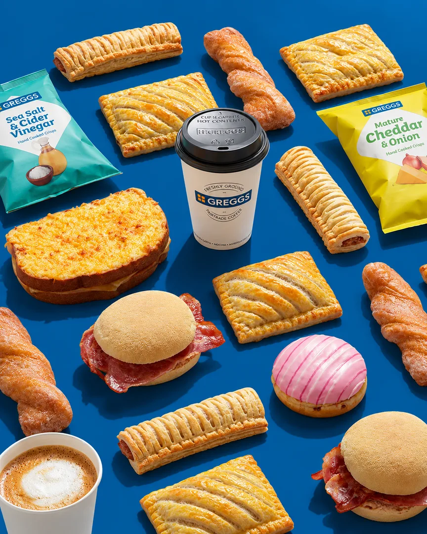 A rede britânica Greggs cresce e simplifica ao mesmo tempo