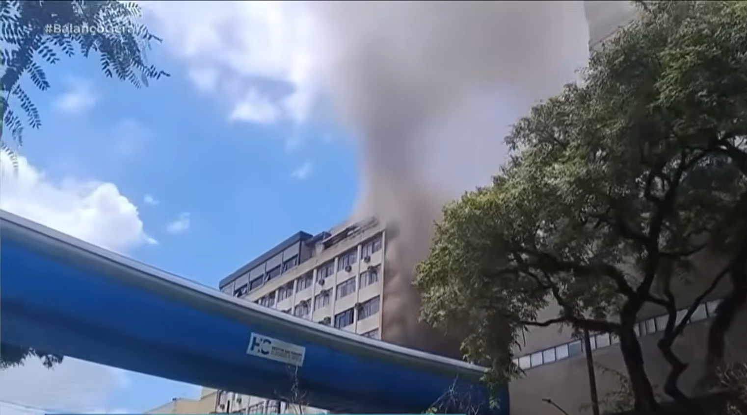 Incêndio atinge Instituto do Câncer em São Paulo, sem vítimas