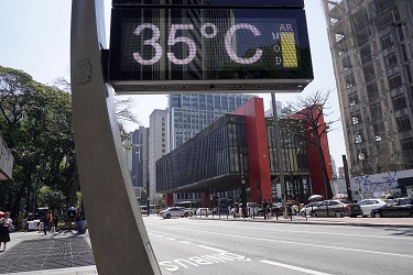 SP: Calor intenso e chuva são esperados nesta quinta-feira, 8 de janeiro