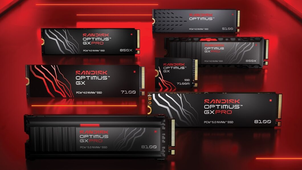 Sandisk Renomeia Linhas de SSDs WD Blue e WD Black a Partir de 2026