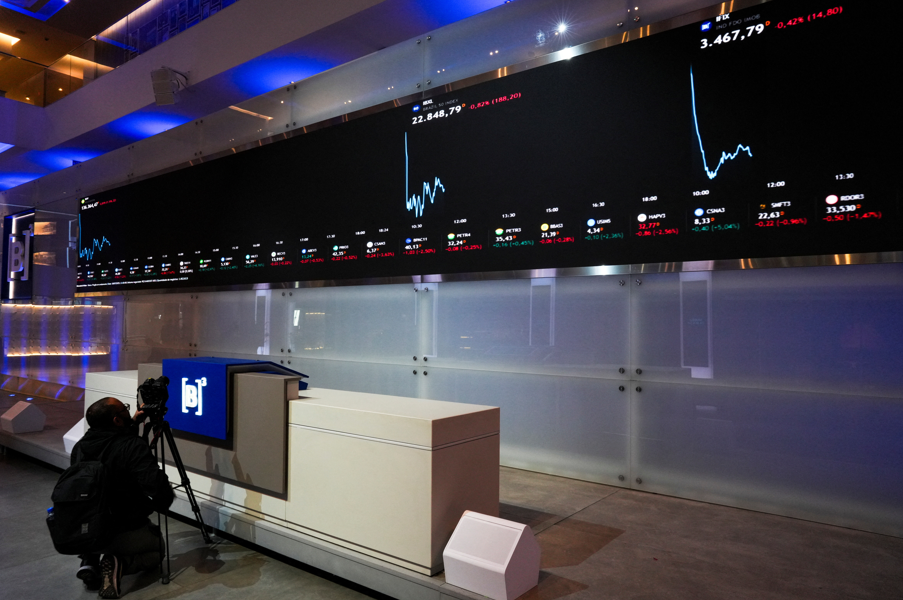 Ibovespa Futuro sobe com balanços corporativos e atenção em fala de Galípolo