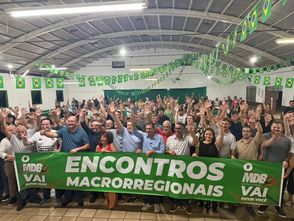 MDB debate rumos em Santa Catarina após rompimento com Jorginho Mello