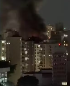 Incêndio atinge loja de armarinhos em Santo André, SP