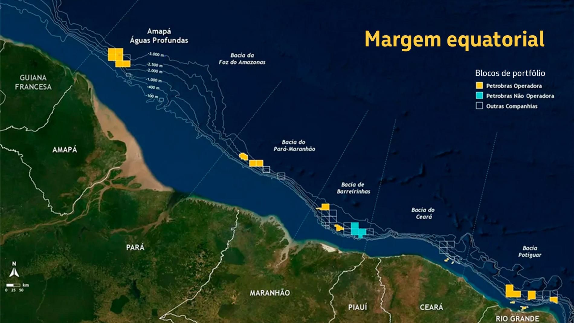 ANP autua Petrobras por não conformidade em sonda na Margem Equatorial