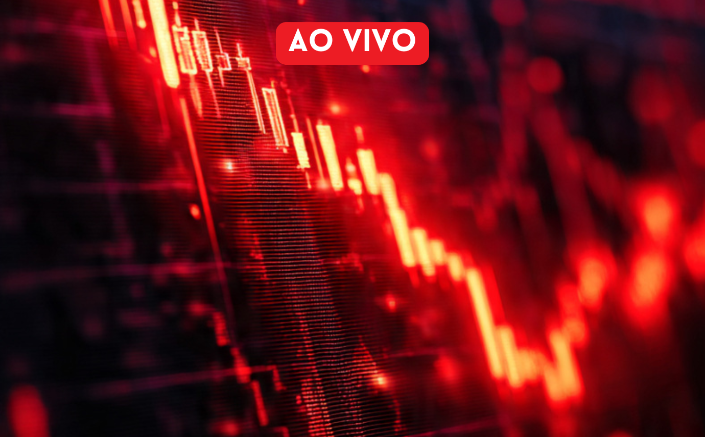 Ibovespa opera em queda com tensões no Oriente Médio e dados econômicos