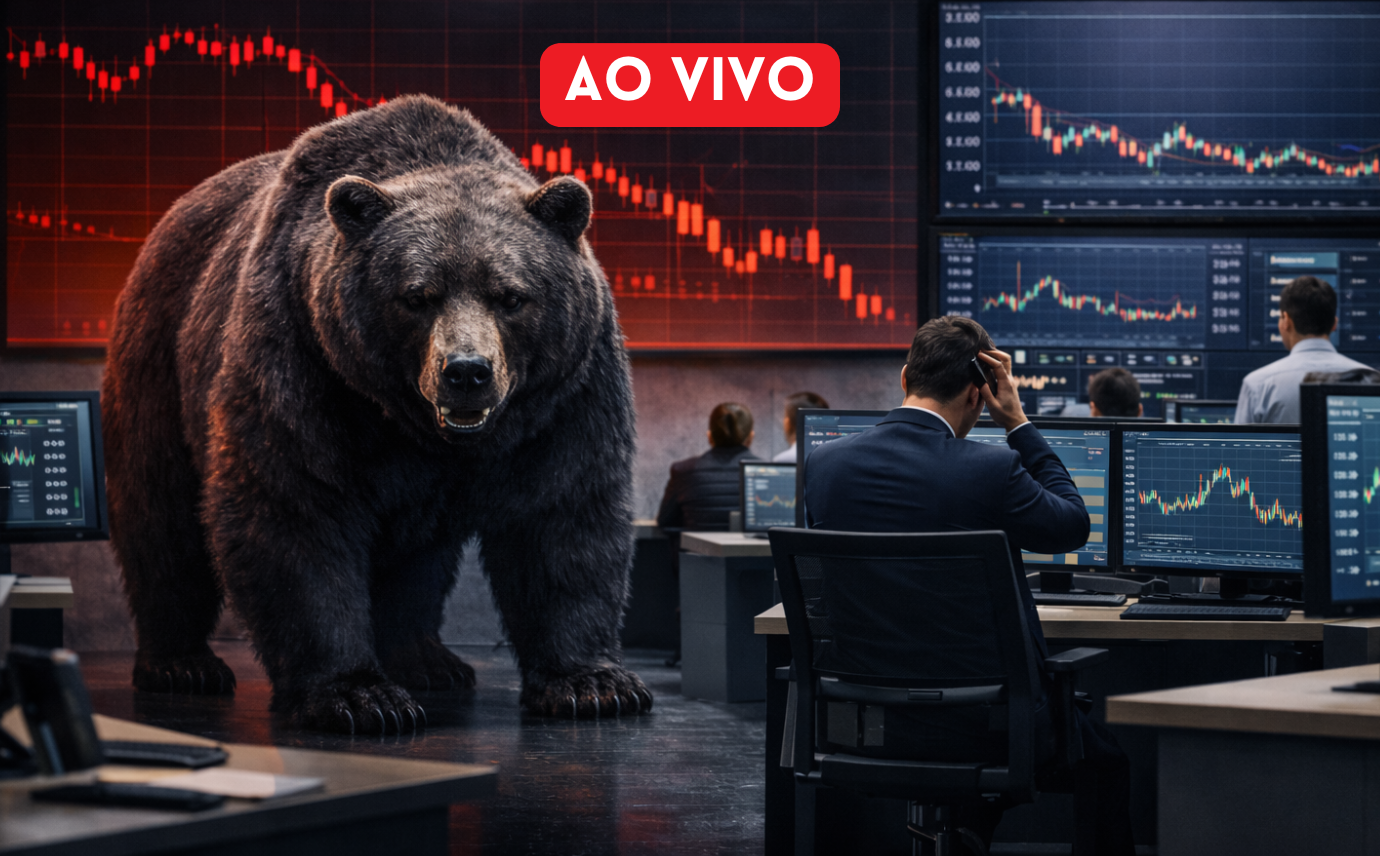 Ibovespa opera em queda após IPCA-15; Dólar sobe e juros futuros avançam