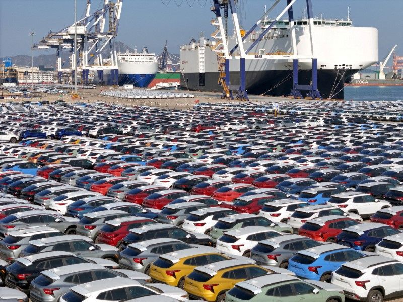 Exportações da China crescem 21,8% em janeiro-fevereiro de 2026