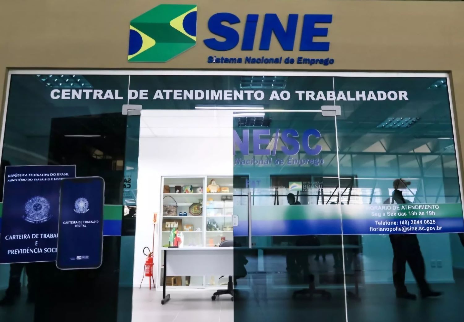 Sine SC oferece 8,7 mil vagas de emprego em Santa Catarina