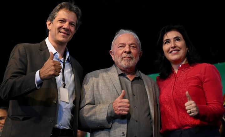 Alckmin diz que candidaturas de Haddad e Tebet são bem-vindas